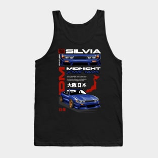 Silvia SR13 Midnight Street Racer Tank Top